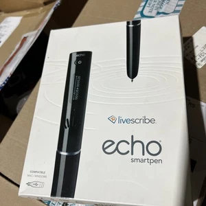 Livescribe Echo Smartpen 2GB Open Box – Complete Kit w/ Note Pads & Cable - Bild 1 von 4