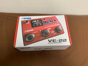 BOSS VE-22 Vocal Performer Signal Processor Effects & Looper Harmonizer Pedal - Picture 1 of 7