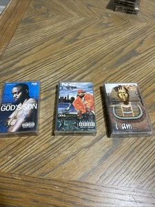 NAS Vintage Cassette Lot- God’s Son, Stillmatic, And I Am- Rare Tape Lot Rap A11 - Picture 1 of 8
