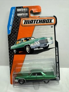(A4) Matchbox 1969 Cadillac Sedan Deville Green One Price Shipping READ!    - Picture 1 of 3