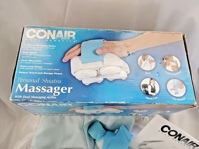 Masajeador Shiatsu Personal Conair Nuevo en Caja Abierta Foto 1 de 4