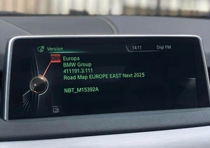 BMW NBT Navigation Map Update Europe NEXT East 2025 + FSC Included - Picture 1 of 2