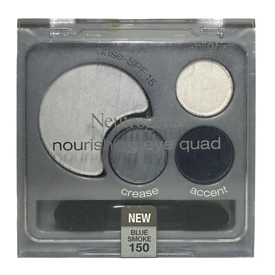 Neutrogena Nourishing Eye Quad #150 Blue Smoke Spf 15 NOS - Image 1 of 4