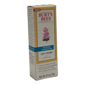 Burt's Bees Intense Hydration Eye Cream 0.5 oz Clary Sage for Dry Skin & Lines - Picture 1 of 12