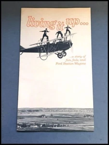 1962 Ford Station Wagon Country Squire Falcon Vintage Car Brochure Catalog - Picture 1 of 6