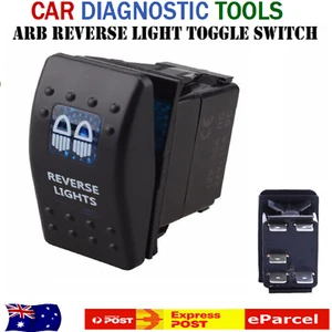 Reverse Blue LED Light Rocker Switch 12V 20A ARB Carling Push Toggle Car Boat.AT - Picture 1 of 8