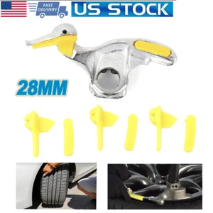 28mm Car Tire Changer Machine Stainless Steel Mount Demount Duck Head Tool US P - Picture 1 of 9