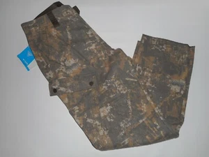 COLUMBIA PHG GALLATIN Brown Camo Hunting WOOL Cargo PANTS MENS Size XL Reg NEW - Picture 1 of 10