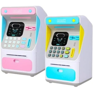 ATM Bank Piggy Money Mini Coin Electronic for Kids Password Saving Box Cash - Picture 1 of 8