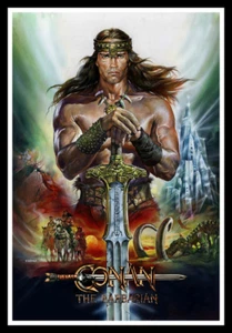 Conan The Barbarian Art Movie Poster Print & Unframed Canvas Prints - Picture 1 of 6