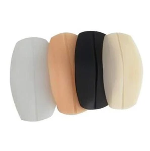 3 Pair Silicone Bra Strap Cushions Holder Non-Slip Pliable Shoulder Protector... - Picture 1 of 8