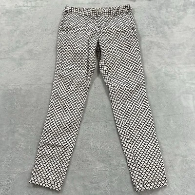 Брюки женские Maison Scotch Miami Deco 28 x 32 черно-белые с геопринтером - Изображение 1 из 4