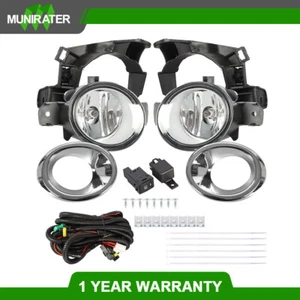 Fog Lamps Assembly w/ Switch Wiring For Nissan Pathfinder 13-16 Driver+Passenger - Bild 1 von 7