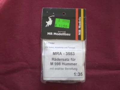 Redersatz fur M 998 Hummer - Scale 1/35 MR Models - Immagine 1 di 2