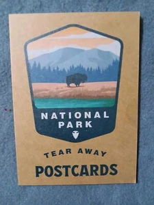 National Park Set of 6 Tear Away Postcards ***NEW*** - Picture 1 of 2
