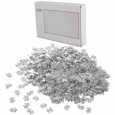 Puzzle 1000 Parti Bianco Difficile Puzzle per Adulti Premiumpuzzle Adulti - Immagine 1 di 4