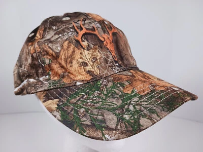 Field & Stream 1871 Deer Skull Realtree Edge Camo Hunting Hat Cap Stretch L/XL - Image 1 of 4