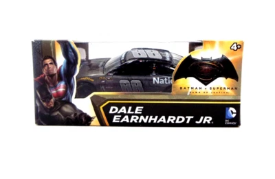 2016 Dale Earnhardt Jr #88 Nationwide Batman v Superman 1:64 NASCAR Action Car - Image 1 of 4