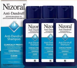 Nizoral Anti-Dandruff Shampoo with 1% Active Fresh Scent 7 Oz By Compeed - Picture 1 of 17