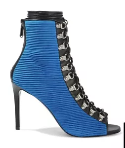 Botas BALMAIN Tacones Punta Peep - 8/39, ¡RARAS! - Imagen 1 de 13