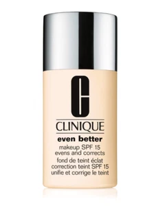 Clinique Even Better Makeup SPF15 30ml WN01 flax 2-3 New In Box - Picture 1 of 6
