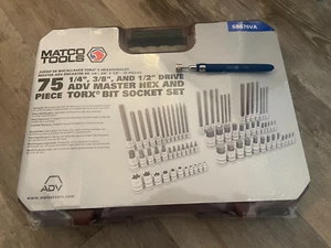 New/Sealed Matco 75 Pc ADV Master Bit/Torx Socket Set& Store Case & Pick Up Tool - Picture 1 of 2