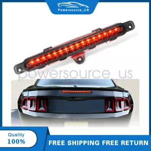 Full LED 3RD Third BRAKE LIGHT SMOKE For 2010-2014 FORD MUSTANG - Foto 1 di 8