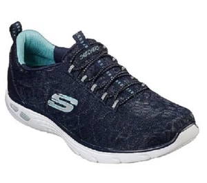 Skechers Slipper Sneaker Sneakers Halbschuhe Sports Shoes Blue New! - Picture 1 of 1