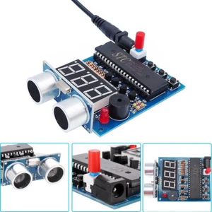 Ultrasonic Ranging Alarm Learn to Solder Electronics Kit with USB to DC male DIY - Picture 1 of 6