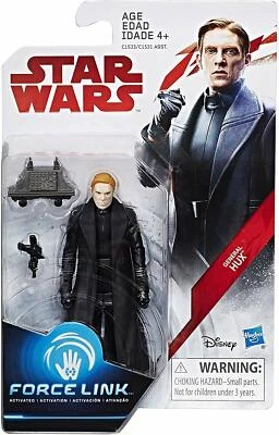 Figura Star Wars: The Last Jedi General Hux Force Link 3,75 pulgadas ¡¡¡NUEVA!!!! Foto 1 de 2