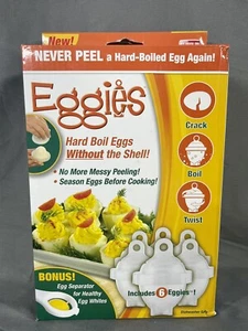 Egg-Tastic EGGIES Microwave Egg Cooker and Poacher no peeling - Picture 1 of 4