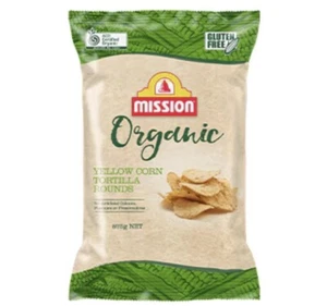 Mission Organic Tortilla Rounds 875G - Picture 1 of 1