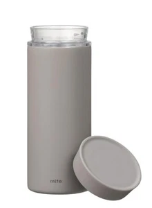 CB JAPAN Water bottle gray dishwasher compatible 350ml Direct drinking - Picture 1 of 4