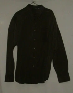 MICHAEL AUSTIN Men Long Sleeve Cotton/Polyester Gray Dress Shirt XL  - Picture 1 of 4