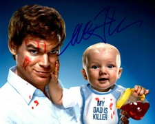 MICHAEL C HALL signed Autogramm 20x25cm DEXTER In Person autograph COA MICHAEL C HALL signed Autogramm 20x25cm DEXTER In Person autograph COA