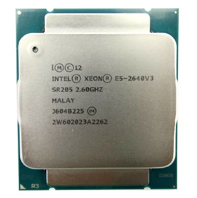 Intel Xeon E5-2640 V3 CPU 8-Core 2.6GHz SR205 20MB 90W LGA 2011-3 Processor 16 T - Image 1 of 4
