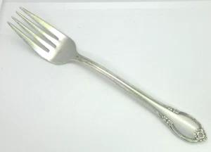 International 1847 Rogers REMEMBRANCE  *1 Salad Fork* 6 3/4"  Silverplate 1948 - Picture 1 of 5