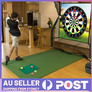 Golf Chipping Game with Sticky Ball Set Practice Mats Indoor Outdoor Fun Games - Picture 1 of 12