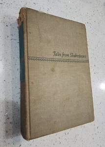 VINTAGE BOOK TALES FROM SHAKESPEARE BY CHARLES & MARY LAMB 1950 HARDCOVER - Picture 1 of 7