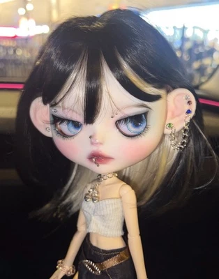 Boneca Blythe feita à mão RBL personalizada com roupas + peruca OB24/OB22 1/6 boneca boneca BJD - Imagem 1 de 4