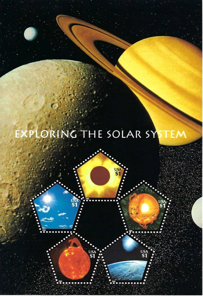 SC3410  Exploring the Solar System sheet MNH - Image 1 of 1