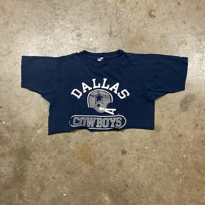 Camiseta corta vintage años 70 Dallas Cowboys Champion etiqueta azul | M Foto 1 de 4