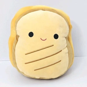 Squishmallows 12 Zoll Lil' Gouda gegrillter Käse Sandwich Stofftier Plüschtier Stofftier Gelb - Bild 1 von 9