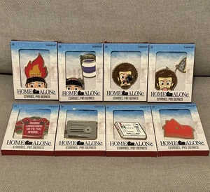 Rare New KidRobot - HOME ALONE Enamel Pin Series Set of 8 - Picture 1 of 4