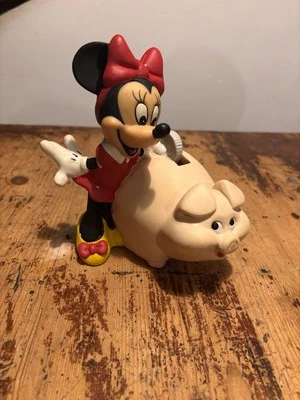 Salvadanaio Minnie Bank Vintage DISNEY ORIGINAL - Immagine 1 di 4