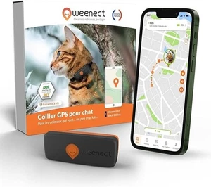 Weenect Chat XS - Nouveau Collier GPS pour Chat - Picture 1 of 6