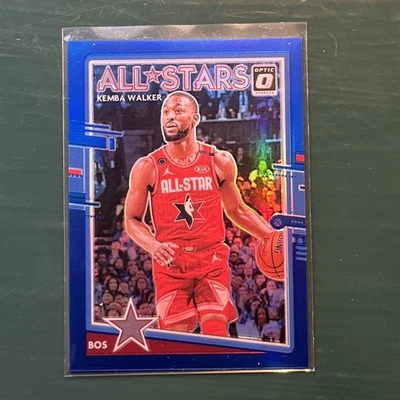 2020-21 Panini Donruss Optic All-Stars Blue Prizm /49 Kemba Walker #12 - Imagem 1 de 2