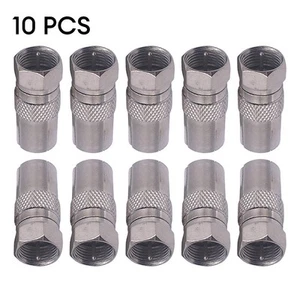 TV Antenna Adapter TV Connector Zinc Alloy Connector Adapter Brand New - Afbeelding 1 van 42