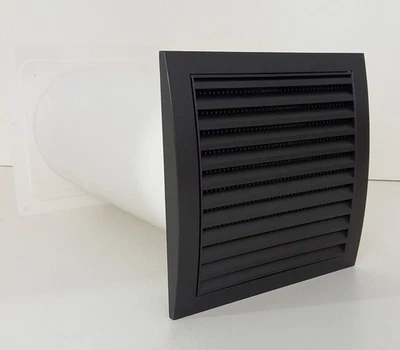 Wall Box Ø150 Cooker Hood Telescopic Pipe Anthracite MKWSKQA150 - Image 1 of 3