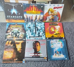 LOT 9 LD LASERDISC - Divers titres Parfait état - - Picture 1 of 1
